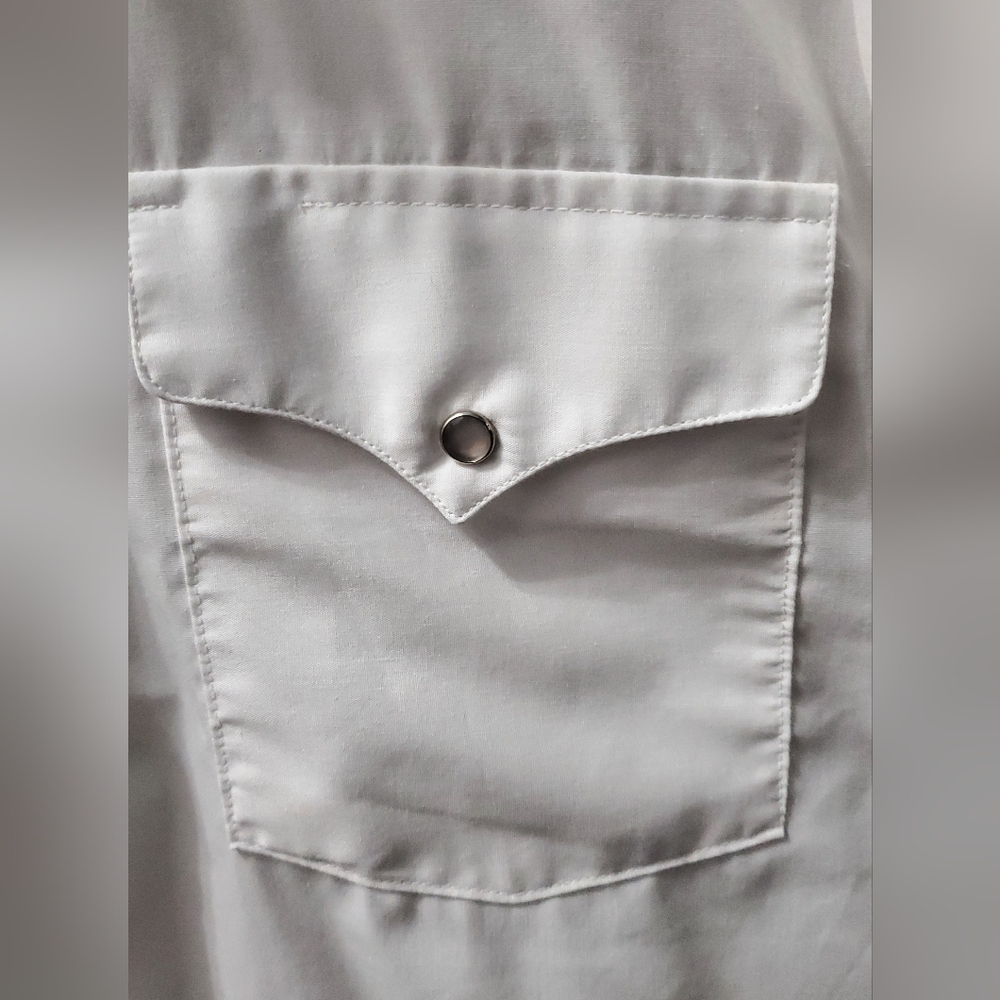 Panhandle Slim Classic White Button Down Shirt - Picture 5 of 8